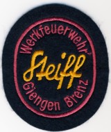 Abzeichen Werkfeuerwehr Margarete Steiff GmbH
