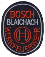 Abzeichen Werkfeuerwehr Bosch / Blaichach