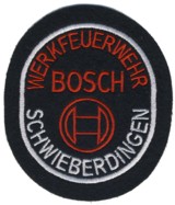 Abzeichen Werkfeuerwehr Bosch / Schwieberdingen