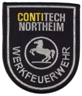 Abzeichen Werkfeuerwehr Contitech / Northeim