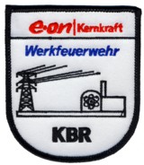 Abzeichen Werkfeuerwehr e-on / Kernkraftwerk Brokdorf