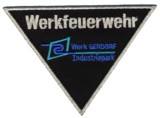 Abzeichen Werkfeuerwehr Industriepark Werk Gendorf