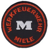 Abzeichen Werkfeuerwehr Miele / Gütersloh