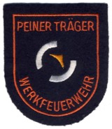 Abzeichen Werkfeuerwehr Peiner Träger / Peine