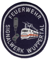 Abzeichen Werkfeuerwehr Signalwerk Wuppertal