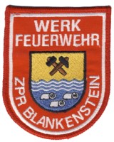 Abzeichen Werkfeuerwehr Zellstoff- und Papierfabrik Rosenthal / Blankenstein