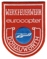 Abzeichen Werkfeuerwehr eurocopter / Donauwörth