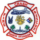 Abzeichen Fire Crash Rescua Manta