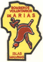 Abzeichen Bomberos Voluntarios De Arias