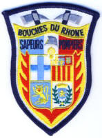 Abzeichen Sapeurs-Pompiers Bouches-du-Rhone