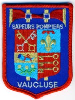 Abzeichen Sapeurs Pompiers Vaucluse