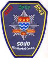 Abzeichen London Fire Brigade