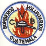 Abzeichen Bomberos Voluntarios Guatemala