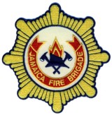 Abzeichen Fire Brigade Jamaica