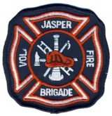 Abzeichen Volunteer Fire Brigade Jasper