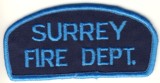 Abzeichen Fire Department Surrey