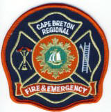 Abzeichen Fire and Emergency Cape Breton Regional