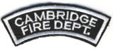 Abzeichen Fire Department Cambridge