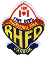 Abzeichen Fire Department Richmond Hill