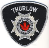 Abzeichen Fire Department Thurlow