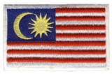 Abzeichen Flagge Malaysia
