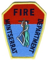 Abzeichen Fire Department Montserrat