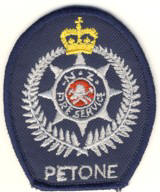 Abzeichen Fire Service Petone