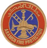Abzeichen Aramco Fire Protection