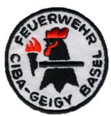 Abzeichen Werkfeuerwehr Ciba-Geigy / Basel