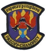 Abzeichen Sapeurs Pompiers Pregny-Chambesy