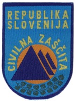 Abzeichen Zivilschutz Slowenien