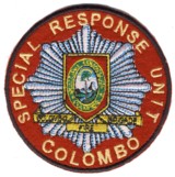 Abzeichen Special Response Unit Colombo