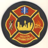 Abzeichen Fire Brigade Johannesburg