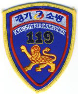 Abzeichen Fire Services Kyonggi