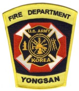 Abzeichen Fire Department Yongsan / Südkorea