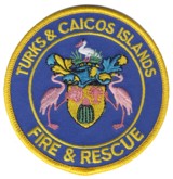 Abzeichen Fire & Rescue Turks & Caicos Island