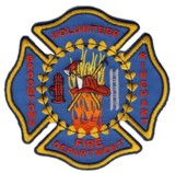 Abzeichen Volunteer Fire Department Broomtown