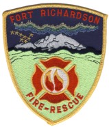 Abzeichen Fire Department Fort Richardson