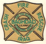 Abzeichen Crash Fire Rescue Bagdad International Airport