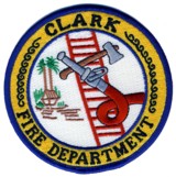 Abzeichen Fire Department Clark Air Force Base / Philippinen