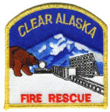 Abzeichen Fire & Rescue Clear Air Force Base / Alaska