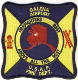 Abzeichen Fire Department Galena Air Force Base / Alaska
