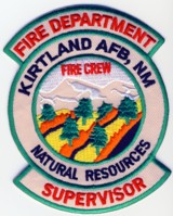 Abzeichen Fire Department Kirtland Air Force Base / New Mexico
