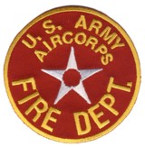 Abzeichen Fire Department U.S. Army Aircorps / WW 2