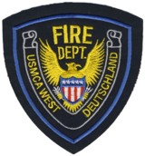 Abzeichen Fire Department U.S. Military Community Activity for West Germany