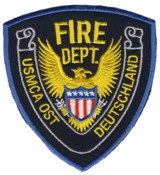 Abzeichen Fire Department U.S. Military Community Activity for East Germany