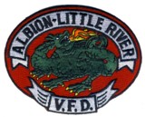 Abzeichen Volunteer Fire Department Albion Little River