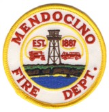 Abzeichen Fire Department Mendocino
