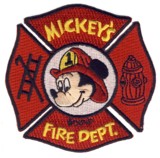 Abzeichen Fire Department Walt Disney Studios