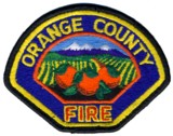 Abzeichen Fire Department Orange County
